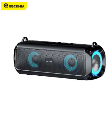 Rockmia Portable Bluetooth Speaker with RGB Lights