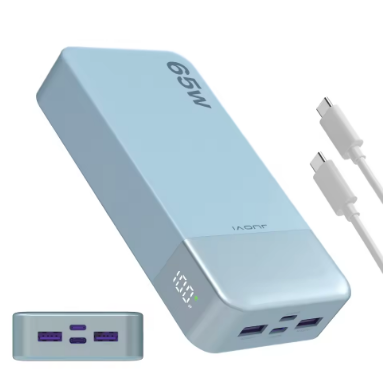 JUOVI 20000mAh 65W Fast Charging Power Bank