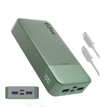 JUOVI 20000mAh 65W Fast Charging Power Bank